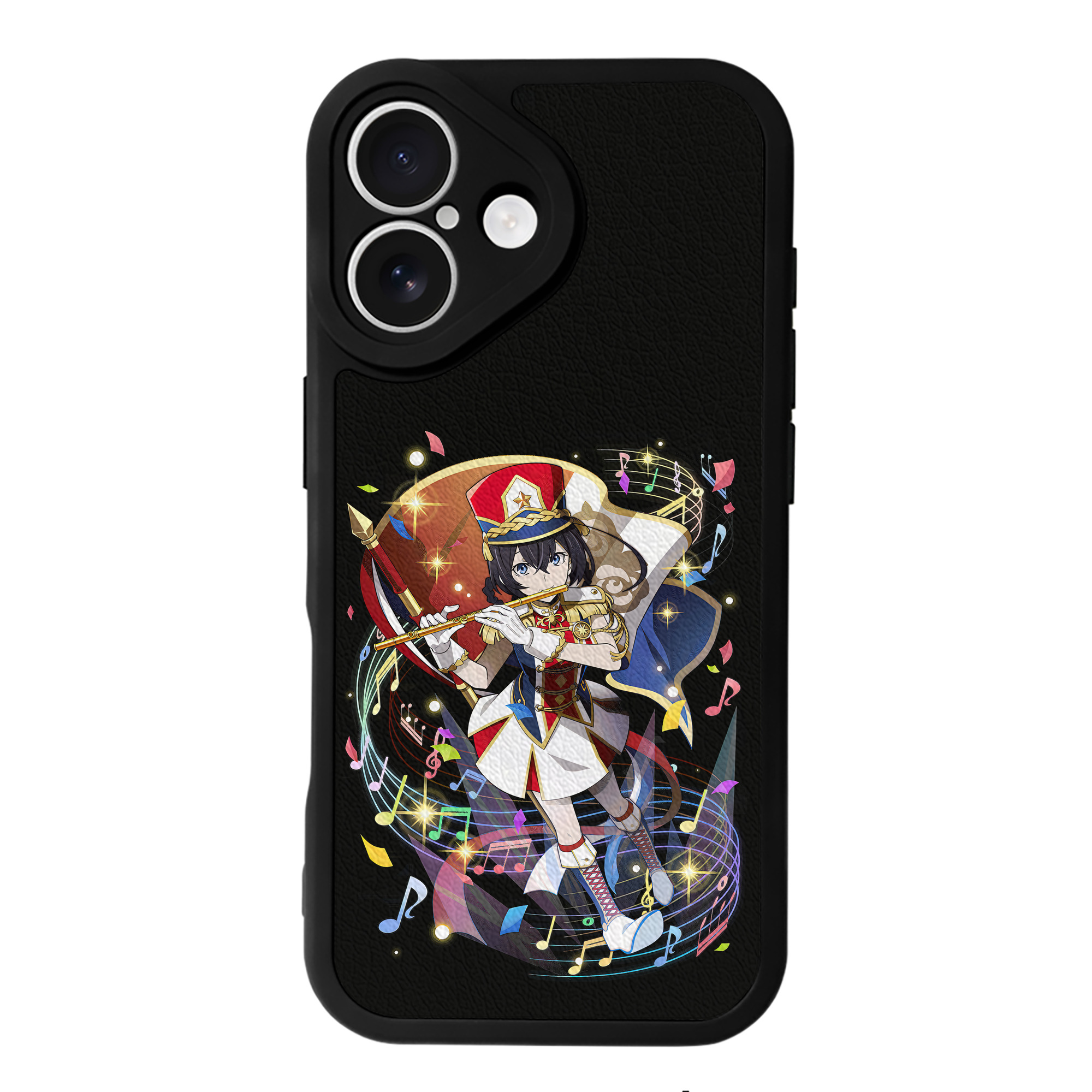 （画像用） 文豪ストレイドッグス Bungo Stray Dogs 【iPhone 16シリーズ対応】シリコンスマホケース（レザー調） 材質：シリコン